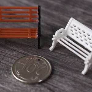 Mini Benches (White Colour)