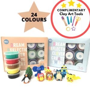 Art Experience Kit: Clay Figurine Making (24pcs)