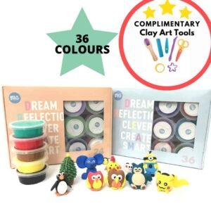 Art Experience Kit: Clay Figurine Making (36pcs)